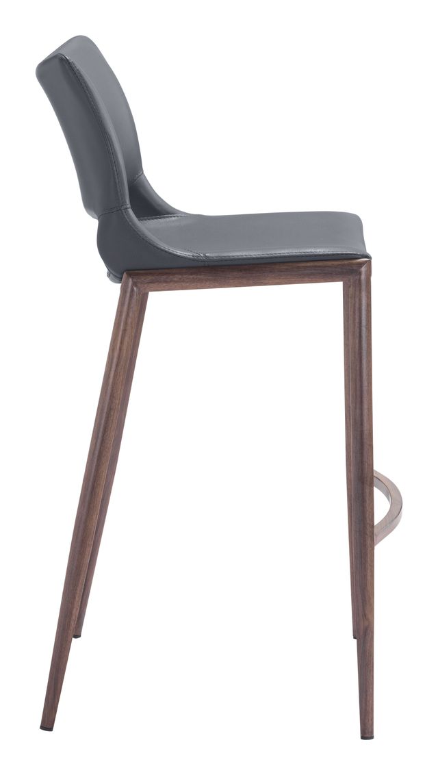 Zuo® Modern Ace Dark Gray Bar Chair-2