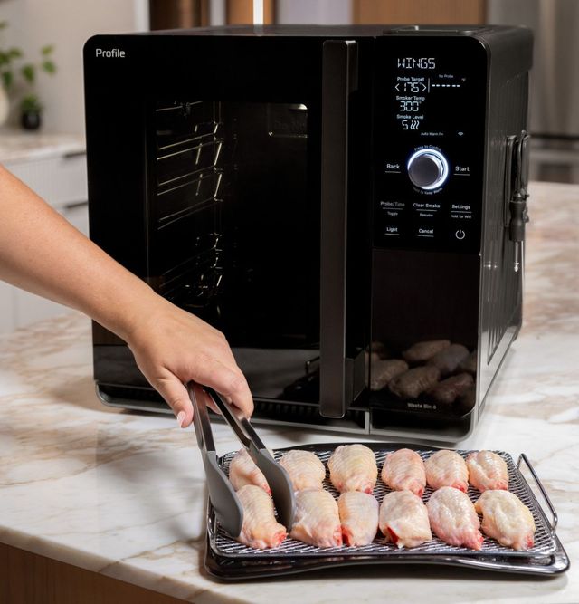 GE Profile™ Indoor Smoker Prep Tray-1