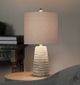 Stylecraft Off-White/Taupe Table Lamp-4