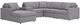 Signature Design by Ashley® Modmax 6-Piece Granite Left-Arm Facing Sectional and Chaise with Console-0