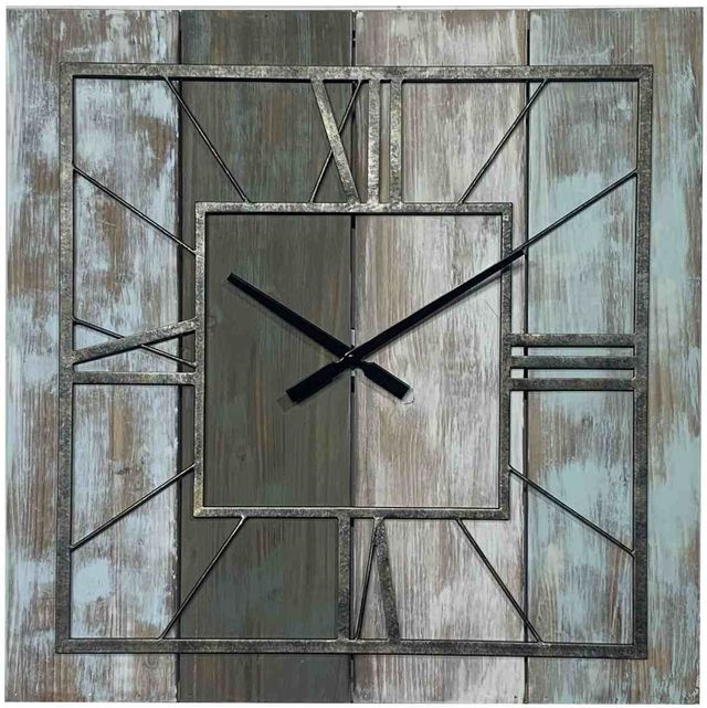 Signature Design by Ashley® Perdy Multi-Colored Wall Clock-0