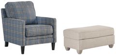 Benchcraft® Traemore 2-Piece Linen Living Room Set