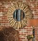 Uttermost® Hemani Antique Gold Leaf Mirror-2