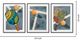 Classy Living 3-Piece Vibrant Colorful Pickleball Paddles Triptych Wall Art Set-2