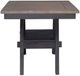 Liberty Furniture Lawson Slate Gathering Table with Weathered Gray Base-2