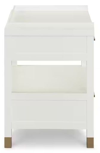 Bassett® Furniture Tidewater Hampton White Nightstand-3