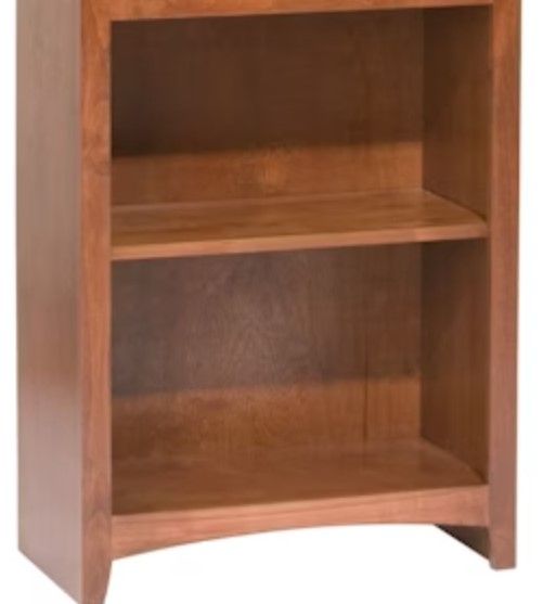 Whittier Wood® Furniture Customizable McKenzie 6-Shelf 24" Bookcase-2