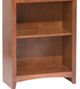 Whittier Wood® Furniture Customizable McKenzie 6-Shelf 24" Bookcase-2