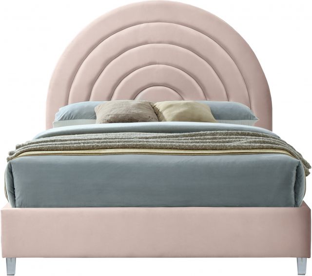Meridian Furniture Rainbow Pink Full Bed-1