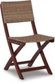 Signature Design by Ashley® Safari Peak 3-Piece Brown Outdoor Chairs with Table Set-1