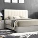 Furniture of America® Osterley Light Gray King Panel Bed-0