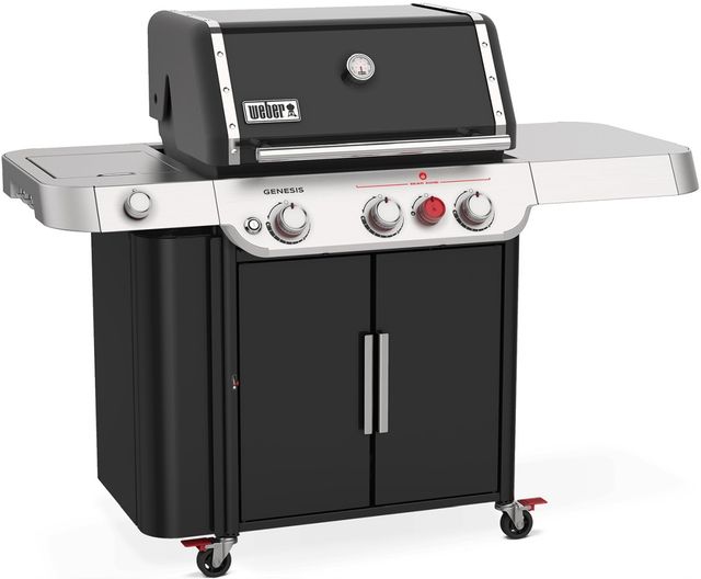 Weber® Genesis 3-Burner Black Freestanding Liquid Propane Gas Grill-1