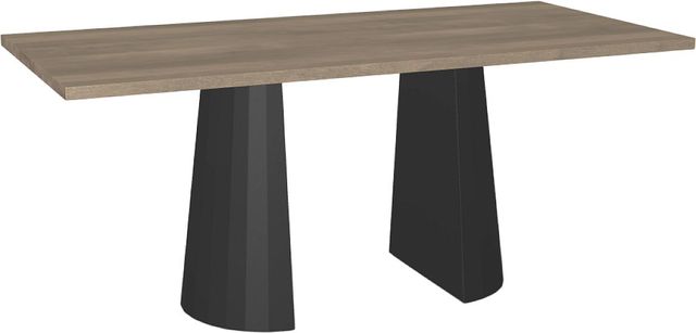 Amisco Customizable Gemma 84" Rectangular Pub Table with 1.5" Solid Birch Top-0