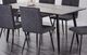 Titus Furniture T3310 Grey Dining Table-0