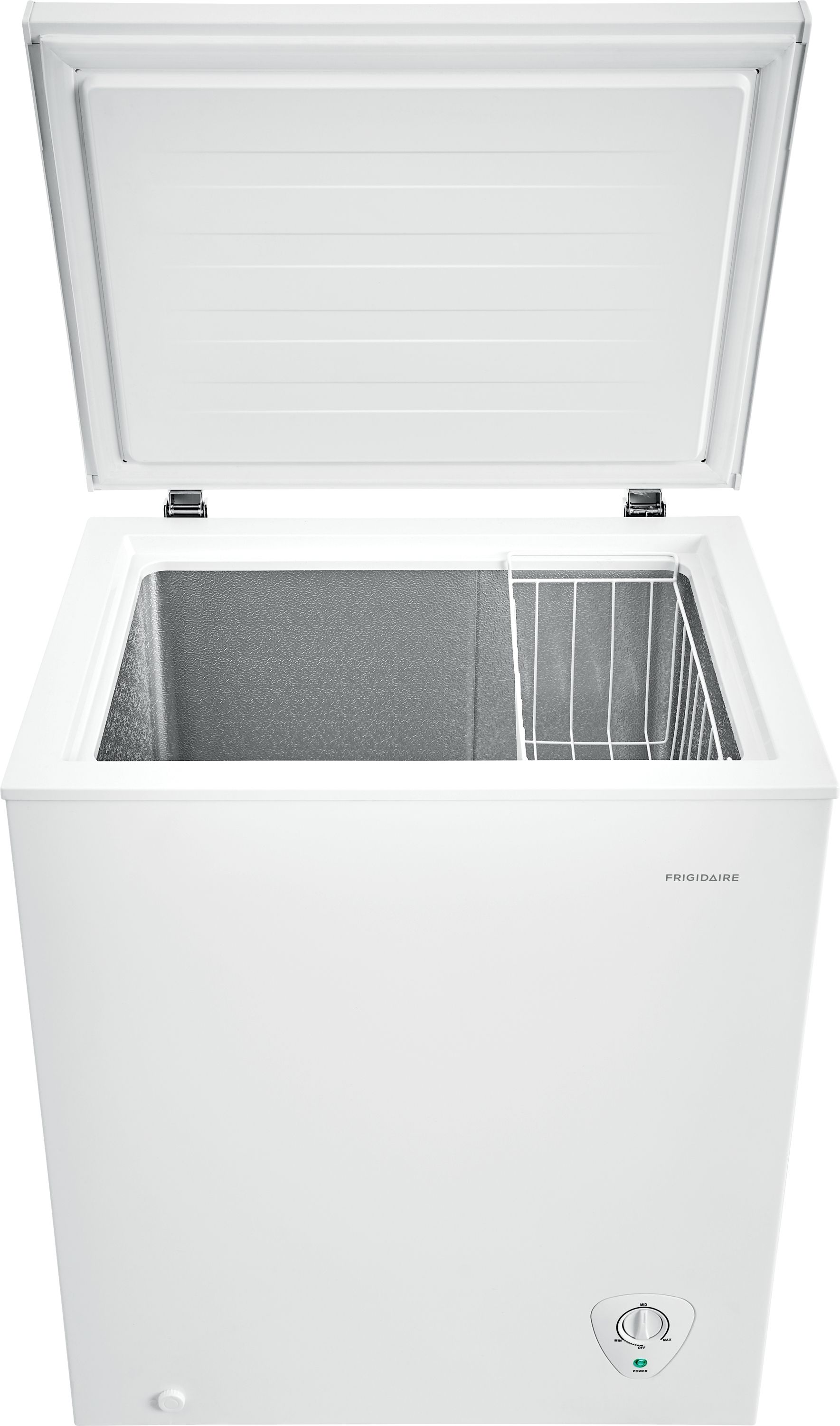 Frigidaire 5.0 Cu. Ft. White Chest Freezer University Electric