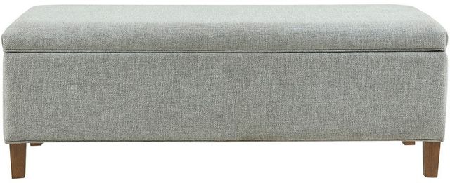 Olliix by INK+IVY Marcie Blue 48" Upholstered Storage Bench-0