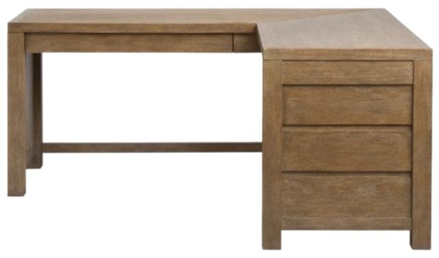 Magnussen Home® Plum Creek Sierra Brown L-Shape Desk-1