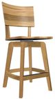 Mavin Customizable Fresno 24" Swivel Bar Stool-0