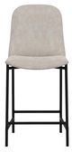 International Furniture Direct Seating Black/Gray Counter Stool-1