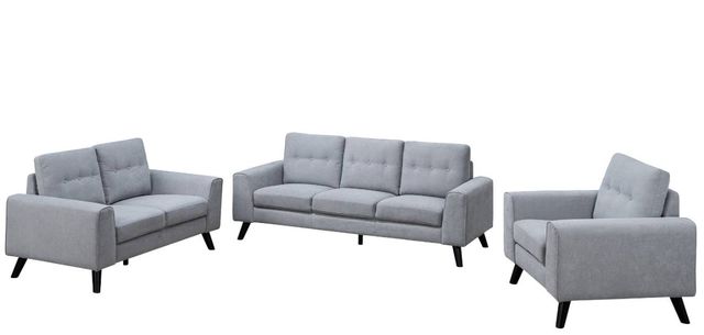 Mazin Furniture Evelyn Neutral Light Gray Sofa-1