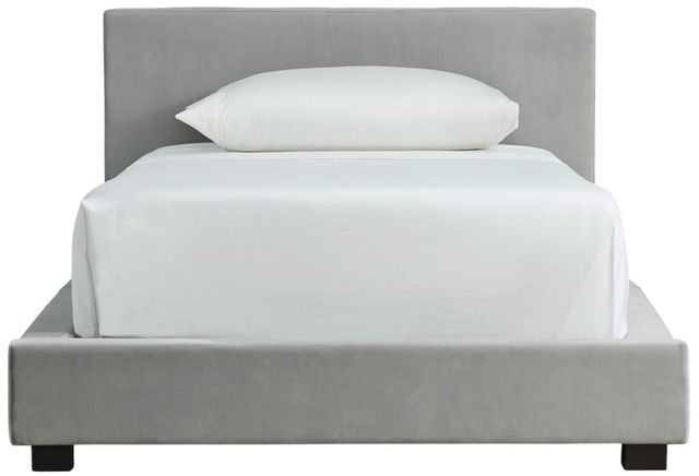 Signature Design by Ashley® Chesani Gray Twin Upholstered Bed-2