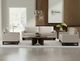 International Furniture Direct Blackburn Beige/Black Loveseat-1