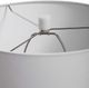 Uttermost® Tanali Charcoal and White Modern Table Lamp-5
