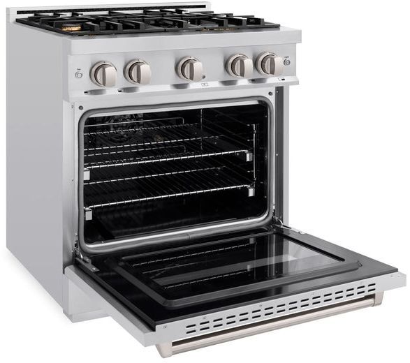 ZLINE Classic 30" Stainless Steel Pro Style Gas Range -2