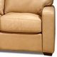 Campio Furniture Legacy Leather San Diego Light Orange Sectional Sofa Set-1