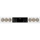 Café™ 30" Matte White Slide In Double Oven Induction Range-1