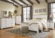 Signature Design by Ashley® Willowton 2-Piece Whitewash Queen Panel Bed Set-3