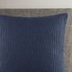 Olliix by INK+IVY Bree Knit Indigo 12" x 20" Oblong Pillow Cover-0