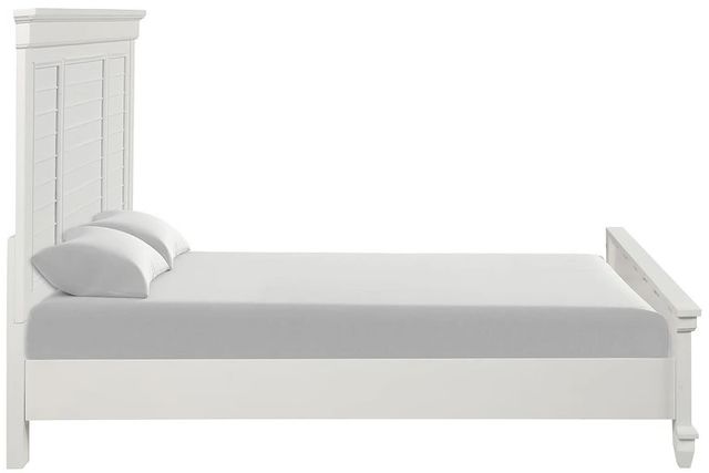 New Classic® Home Furnishings Jamestown White Eastern King Panel Bed-3
