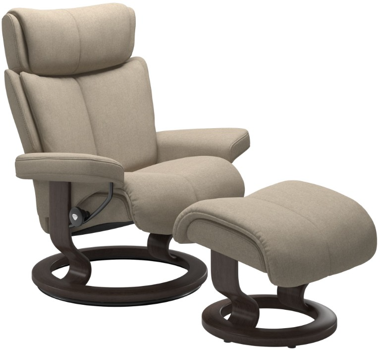 Stressless® by Ekornes® Customizable Magic Medium Office