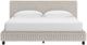 Signature Design by Ashley® Birmonton White Queen Upholstered Panel Bed-2
