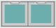 Hestan® AGSD Series 42" Bora Bora Outdoor Double Storage Doors-0