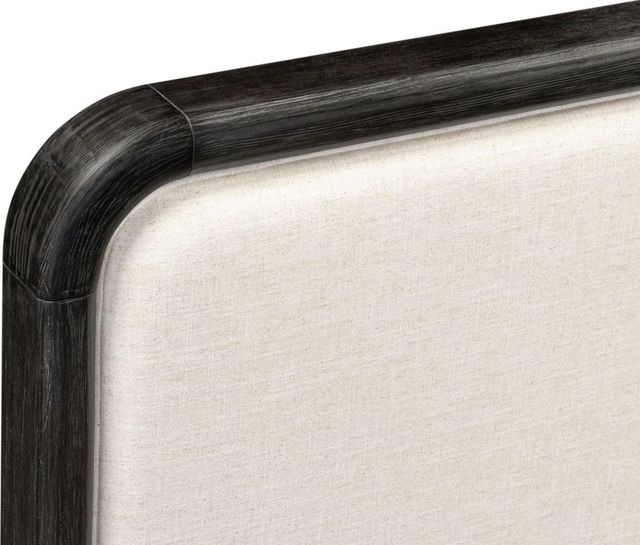 aspenhome® Ambrose Obsidian Mist/White King Upholstered Panel Bed-4