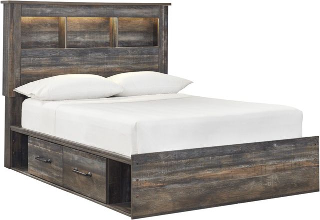 Signature Design by Ashley® Drystan 4-Piece Multi Full Bookcase Bed Set-1