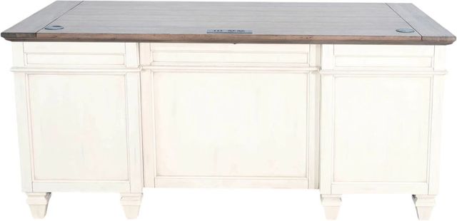 Sunny Designs™ Pasadena Buckskin/Marble White Desk-3