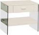 Furniture of America® Raya White End Table-0