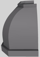 Vent-A-Hood® Designer Series 48" Gunsmoke Wall Mounted Range Hood-1