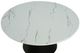 Furniture of America® Sindal White Round Cocktail Table with Black Base-2