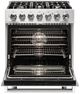 Viking® 3 Series 30" Stainless Steel Pro Style Dual Fuel Range-1
