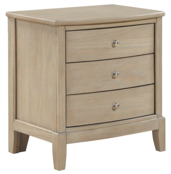 Homelegance® Cotterill Beige Nightstand-0