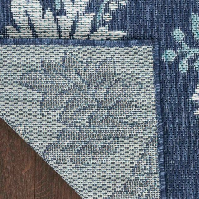 Nourison Home™ Garden Oasis Navy 5'x7' Style 2 Area Rug-3