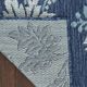 Nourison Home™ Garden Oasis Navy 5'x7' Style 2 Area Rug-3