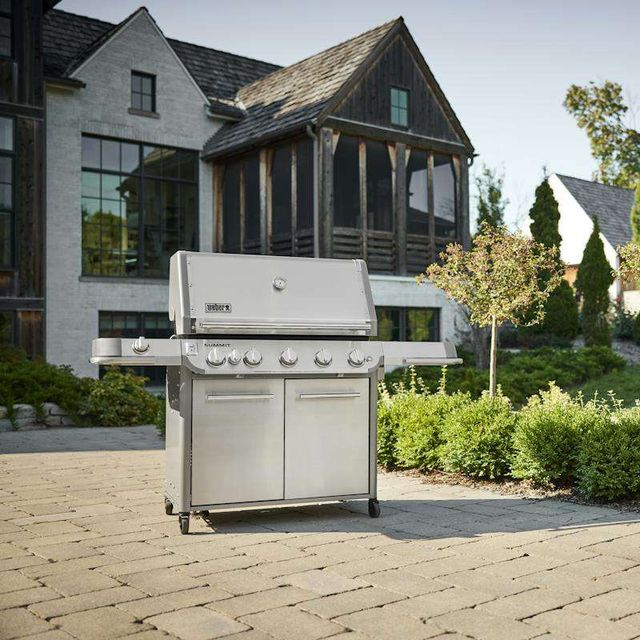 Weber® Summit® FS38 S 5-Burner Stainless Steel Freestanding Liquid Propane Grill-4