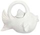 A & B Home White Fish Teapot-0