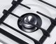 Summit® 24" White Gas Cooktop-4