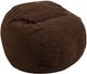 CordaRoy's® Original Espresso Terry Corduroy Full Bean Bag Chair-0